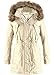 Produktbild Damen Wintermantel Parka creme Gr.38
