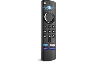 QUEVATI Ersatzfernbedienung(3Gen),Passend für AMZ Fire-TV-Stick Smart TV Lite/2 Gen/3 Gen/4K/HD,Smart TVs Cube 2st Gen/3nd Gen,Mit Bluetooth und Vier Schnelltasten