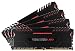Produktbild Corsair CMU32GX4M4C3400C16R Vengeance LED Enthusiast - Rot Beleuchtung Speicherkit (32GB (4x8GB) DDR4 3400MHz C16 XMP 2.0) schwarz