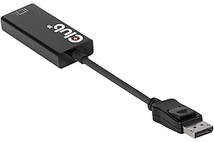 Club 3D CAC-2070 DisplayPort 1.2 auf HDMI 2.0 UHD Aktiver Adapter schwarz