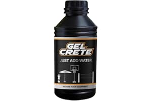 GELCRETE Polymer for anchoring Down Basketball Goals, Freestanding Punching Bag, Outdoor Umbrella, Volleyball Nets, Etc. JUST ADD Water - Replaces Sand & Sandbags for Bases 16 oz