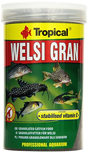 Tropical Welsi Gran Granulat für Bodenfressende Zierfische, 1er Pack (1 x 1 l)