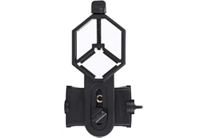 Mugast Soporte Profesional para teléfono móvil, Soporte de Montaje de Soporte de binoculares duraderos para monoculares/telescopios astronómicos