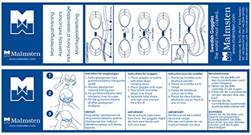 Malmsten Swedish Goggles Standard Schwimmbrille - 3