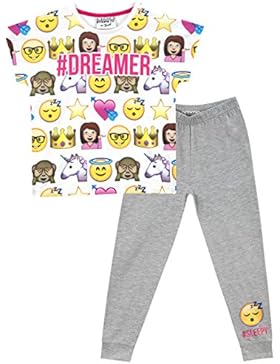 Emoji Mädchen Emoji Schlafanzug