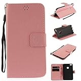 Huawei P8 lite 2017 Case,BONROY® Huawei P8 lite 2017 Dandelion couple series PU Leather Phone Holster Case, Flip Folio Book Case, Wallet Cover with Stand Function, Card Slots Money Pouch Protective Leather Wallet Case for Huawei P8 lite 2017