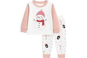 Junellz Girls Pyjamas Sets 2-8 Years Unicorn Pyjamas for Kids Girls Pjs