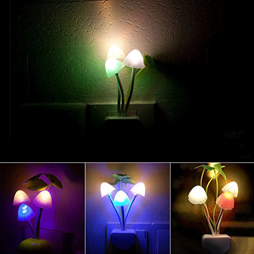 Preisvergleich Produktbild YML Nachtlicht Kinder baby Nachtlampe kinderzimmer LED-Steckdosenlampe mit Dämmerungssensor Sternenhimmel Nachtbeleuchtung Wandleuchte Energiespar Sicherheitslampe für Kinderzimmer Schlafzimmer