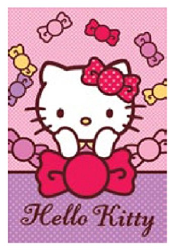 Hello Kitty Handtuch 40x60cm, Kinderhandtuch Gästehandtuch Rosa