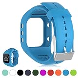 iFeeker Für Polar Pulsuhr A300 Smart Watch Ersatz Uhrenarmband Weich Silikon Gummi Uhrenarmband Armband Tasche für Polar Pulsuhr A300 Smart Watch (Nur Band, kein Tracker)
