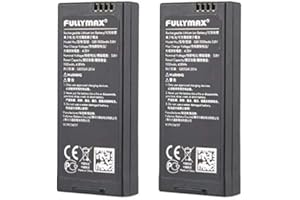 YUNIQUE GREEN-CLEAN-POWER - Bateria DJI Tello 1100mAh 3.8V | Zestaw 2 sztuki dla Mini Drona | Wysoka Pojemność i Wydajność | Łatwa Instalacja, Czarny