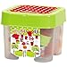 Produktbild Puppenservice Box mit Gedeck, Becher, Gläser, Teller, Besteck etc. - Picknick Geschirr Set Kinder Spiel Küche Kaufladen Zubehör Spielzeug Puppengeschirr Set Dieses Set ist ideal für kleine Kinderhände