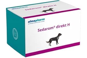 almapharm sedarom direkt h | 120 Tabletten | Ergänzungsfuttermittel für Hunde | Zum Ausgleich ernährungsbedingter Mängel an B-Vitaminen | Unterstützung des Nervenstoffwechsels