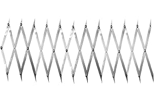 OUGPIU 3 Point Center Finder,Stainless Steel 3/7/12 Point Center Finder Tool Upgraded,Equal Measuring Spacing Layout Tool,DIY Projects & Crafting 1"-12¾" Range Center Finding Equal Space Divider (12 Point)