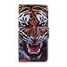 Feeltech LG V10 Book Style Case,PU Leather Wallet Case Magnetized Closure Card Slots Money Pouch [Free 2 In i Stylu] Hybrid With Stand Function Flip Protective Soft Inner Bumper Cover Case And Credit Holder Lovely Pattern Design For LG V10 - Tiger