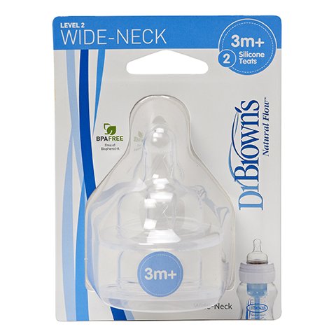 Dr Brown's Silicone Teats Level 1 2 3 and 4