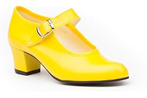 ANGELITOS Zapatos Flamenca para Niña y Mujer, Mod. 302, Calzado Made in Spain