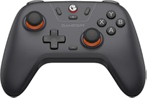 GameSir Nova Lite Wireless Controller – 2.4G & Bluetooth Gamepad for Windows PC, iPhone, Android, Switch & Steam Deck – Hall Effect Triggers, Turbo Function, Rumble Vibration (Translucent Black)