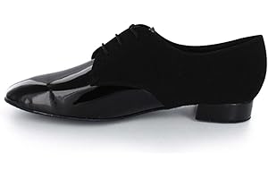 MINITOO Mens/Boys JF917504 Fashion Suede Leather Tango Salsa Ballroom Latin Dance Shoes