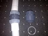 Adaptador E1 Adaptador E1 manguera 38mm - 38mm N adaptador de manguera conector de la piscina