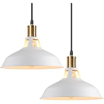2 Retro Hängeleuchten Mit Verstellbarem Kabel – Ø 27 Cm, E27, Industriestil, Für Küche & Wohnzimmer