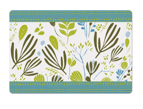 Studio Oh 24 Count Leah Duncan Placemats, Sea Grass