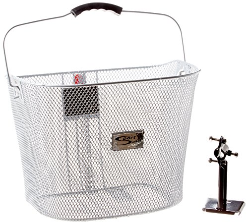 Sport DirectTM Bicicleta Ayuna la fijación Cesta Argent