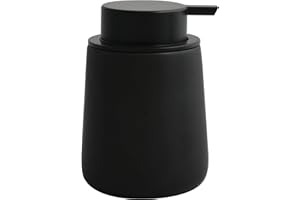 MSV MAONIE Dispenser di sapone in ceramica, nero opaco