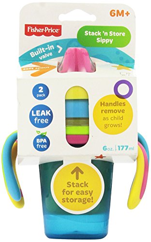 Fisher Price Stack 'n Store Sippy Baby Beaker (2 pack)