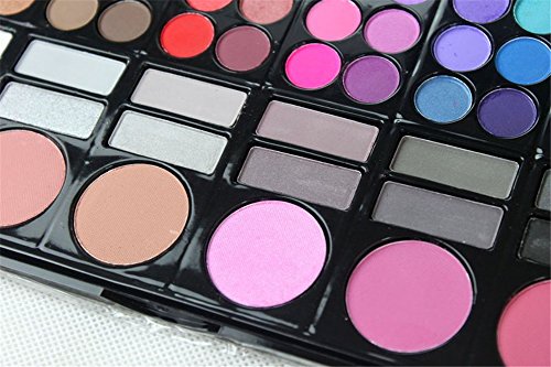 FantasyDay® Professionelle 78 Farben Lidschatten Palette Makeup Kit mit Lipgloss Concealer und Rouge #2 – Ideal für Sowohl den Professionellen als auch Persönlichen Gebrauch - 5
