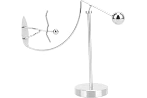 Zerodis Steel Balance Toy, Kinetic Art Balance Toy Balancing Decompressive Science Toys Desktop Decoration(#1)