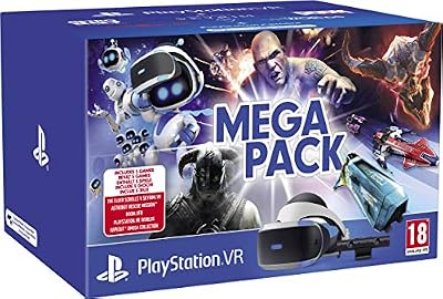 Sony Playstation 4 PlayStation VR Méga Pack : Caméra + VR Worlds (Digital) + Skyrim + Doom + WipEout + Astro Bot (Digital)