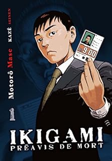 jaquette livre Ikigami - Préavis de mort Vol.1