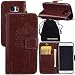 Produktbild S7 Case, Galaxy S7 Case, DRUnKQUEEn Wallet Case with Cellphone Holder - PU Leather Cover Purse Slim Fit Card Slot for Samsung Galaxy S7 G930