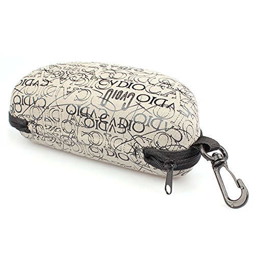 Preisvergleich Produktbild Zedtom Brillenetui Sonnenbrille Etui Hardcase Groß Kapazität in Grau