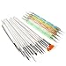 Contever® 20pcs Nail Art Design Painting Dotting Drawing Dot Pen Brushes Tool Kit Set