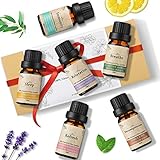 aceites esenciales de aromaterapia ☀ Set de aceites esenciales de aromaterapia con Certificado MSDS: Este set incluye seis aceites esenciales: sueño, respiración, relajación, actualización, inmunidad, descompresión. Se elaboran mediante la extracción de extractos naturales de plantas, alto puro y seguro, usar con confianza.