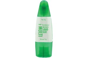 Tombow PT-MTC Flüssigkleber, Multi Talent mit zwei Spitzen, 25 g (10er Pack, Multi Talent)