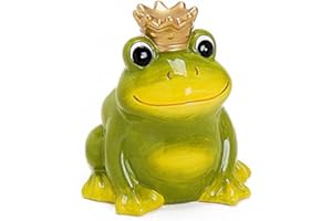 TEMPELWELT Tirelire, Céramique, Vert, 15x15x12 cm