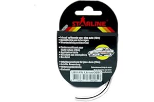 HPX 500322E Liseret de Jante, Noir, 10 m x 6 mm