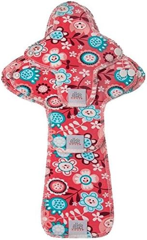 Moon Washable Pads Trial Organic Cotton Panty Liners Set of 3 Ditsy Summer Edition