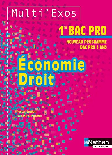 Download Economie et Droit 1re Bac Pro
