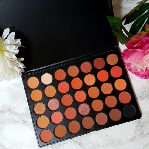 WOW New 2018 Design Cruelty Free GLITZ COSMETICS 35 colour palette super high pigments with cream formular, High quality makeup palette