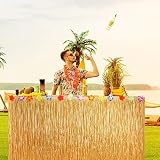 Amplio uso en todo tipo de fiestas, como fiestas temáticas hawaianas, selecciones temáticas en la selva o en la selva tropical para crear un ambiente de isla tropical para fiestas temáticas en la playa, la selva, Hawai, luau o la selva tropical.