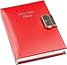 Produktbild Esposti 5 Year Undated Lockable Diary A6 Size - Red