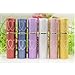 Enjoydeal 6pcs 10ml Lovely Heart Pattern Protable Perfume Atomizer Refillable Spray Bottle