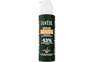 LUXÉOL LUXEOL - Sérum Cheveux Antichute Progressive - Âge, Hérédité, Cheveux Clairsemés - Diminie La Chute De Cheveux - 96% D'Ingrédients D'Origine Naturelle - Sans Silicones - Fabriqué En France - 100 ml
