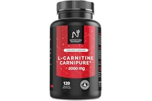 NATNATURA L-Carnitine Carnipure® Suisse 2000 mg/jour | Énergie et endurance maximales | Récupération rapide | Supplément PREMIUM développé pour sportifs | 120 gélules végétales