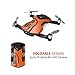 Produktbild Koeoep S6 Mini RC Drohne mit Kamera FPV WIFI RC 4K Outdoor Edition Quadcopter (Orange)