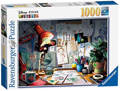 Disney Pixar the Artist's Desk (1000 PC Puzzle)